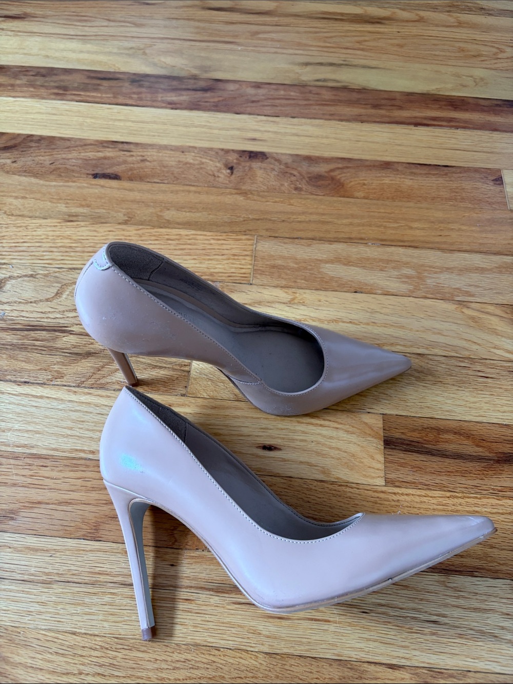 Steve Madden Blush Nude Pointed-Toe Stiletto Pumps